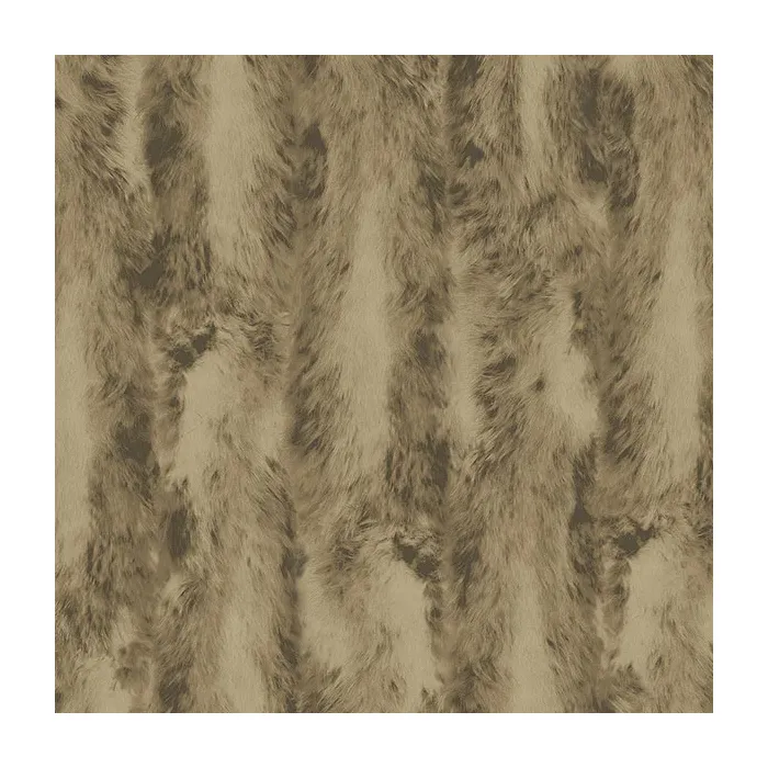 Chinchilla Fur Wallpaper Brown, Khaki, Wheat Norwall Wallcovering G67949