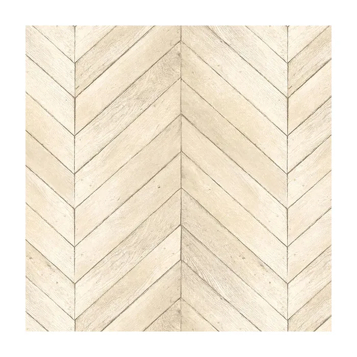 Chevron Wood Wallpaper Beige, Sand, Vanilla, Cream Norwall Wallcovering G67999