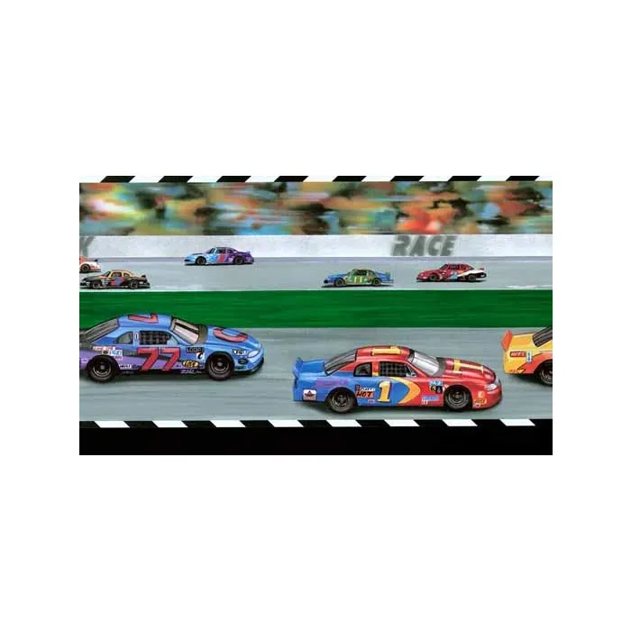 Race Track Wallpaper Border