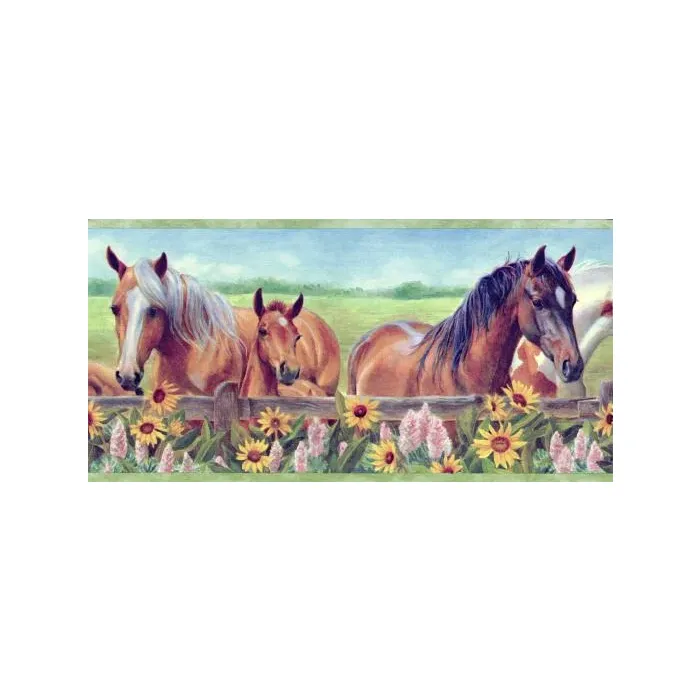 Harmony Horses Wallpaper Border