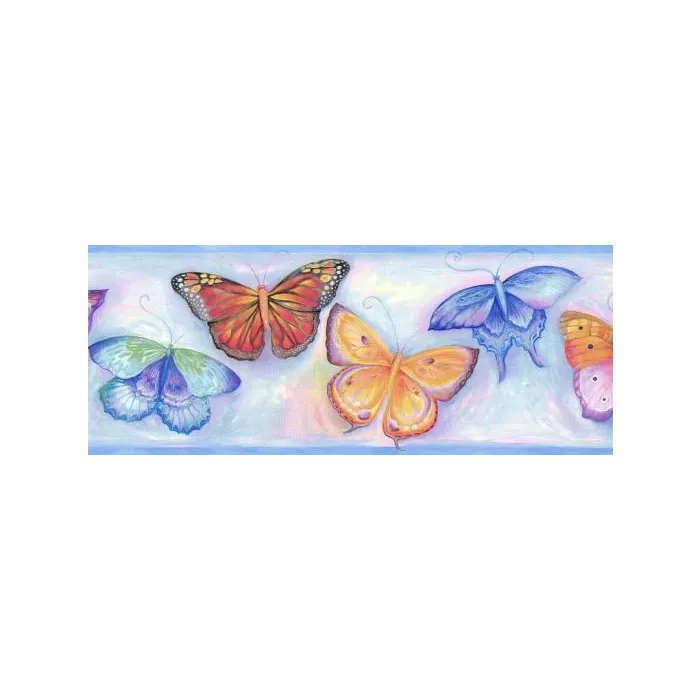 Butterfly Breezes Wallpaper Border