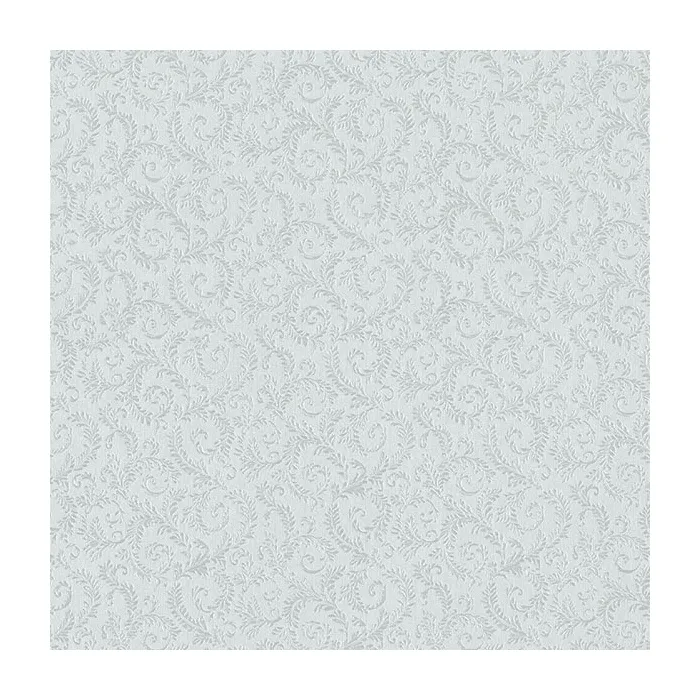 Allover Scroll Emboss Wallpaper Light Blue Norwall Wallcovering IM36412