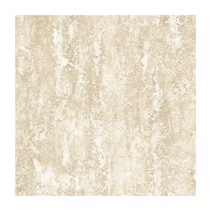 In-register Plaster Effect Wallpaper Beige, Cream, Metallic Gold Norwall Wallcovering IM36431