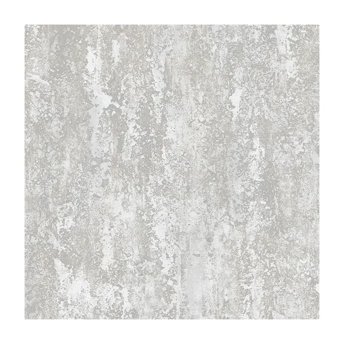 In-register Plaster Effect Wallpaper Metallic Silver, Grey Norwall Wallcovering IM36433