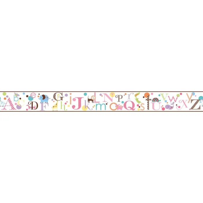 Friends Forever Alphabet Border