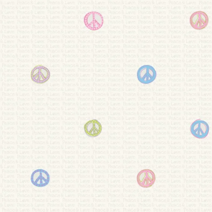 Friends Forever Peace Sign Wallpaper