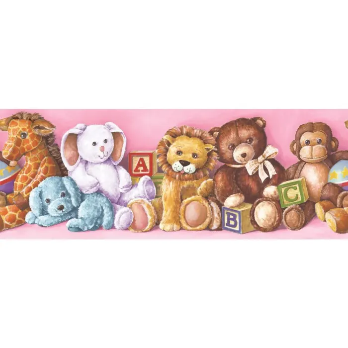 Friends Forever Cuddle Time Stuffed Animal Border