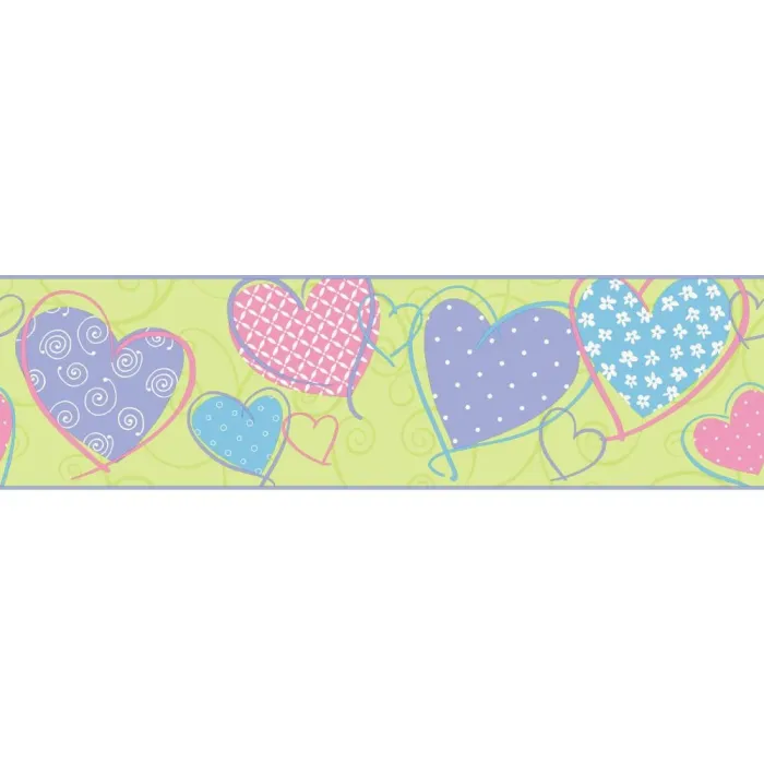 Friends Forever Love U Lots Heart Border - Kids Fine Wallpapers