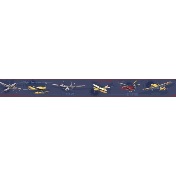 Friends Forever Take Flight Airplane Border