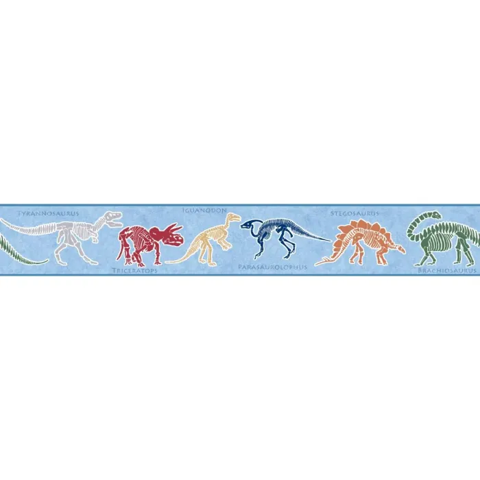 Friends Forever Dino Dig Dinosaur Border