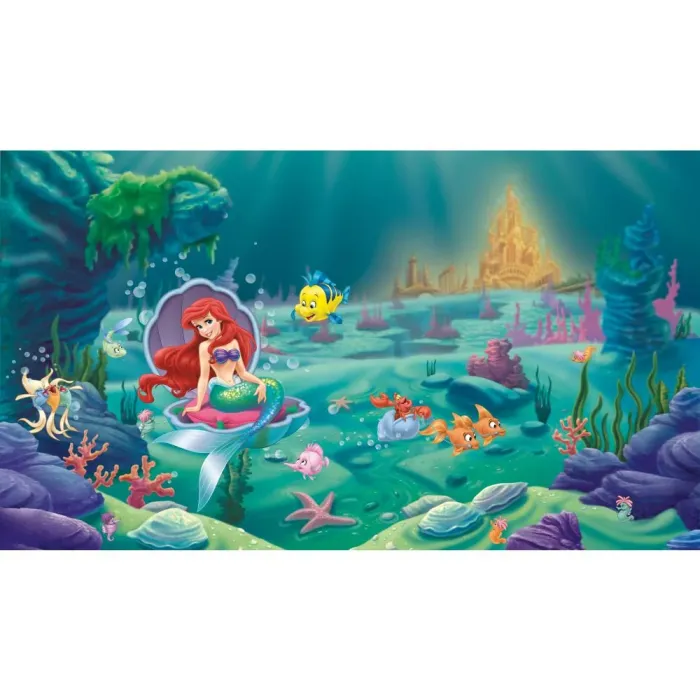 Walt Disney Kids Ii Littlest Mermaid Mural