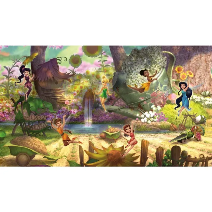 Walt Disney Kids Ii Disney Fairies Pixie Hollow Mural