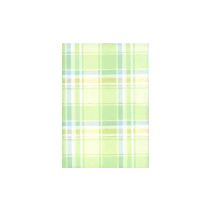 Green & Blue Plaid Wallpaper - Norwall Wallcoverings