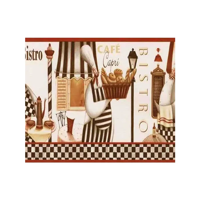 Italian Chef Wallpaper Border KB79722B
