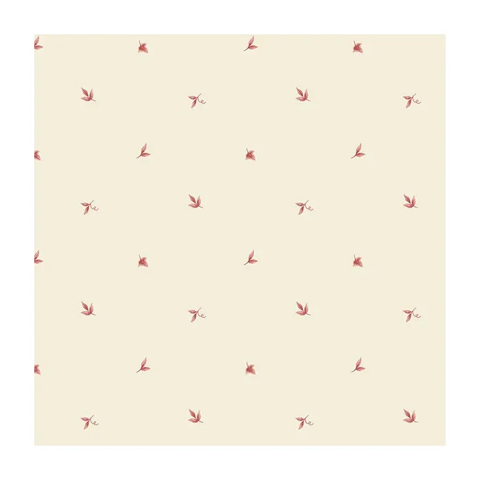 Leaf Spot Wallpaper Red Norwall Wallcovering KE29901