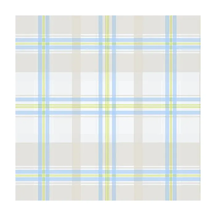 Plaid Wallpaper Blue, Green, Taupe Norwall Wallcovering KE29914