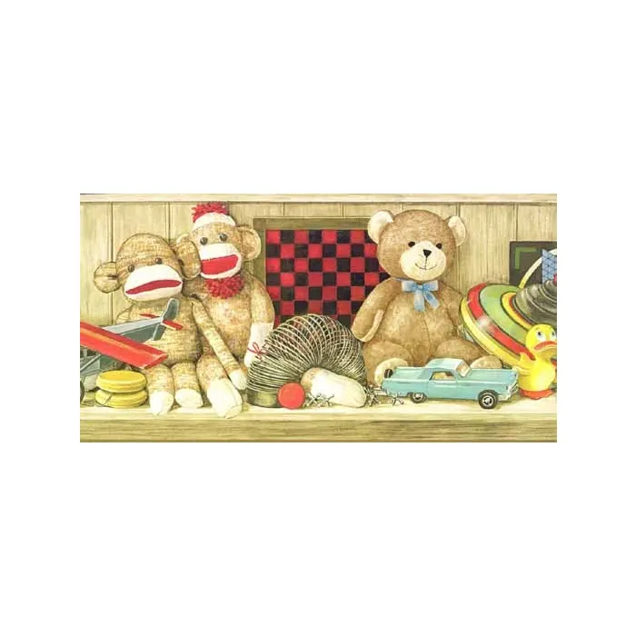 Childrens Playroom Wallpaper Border