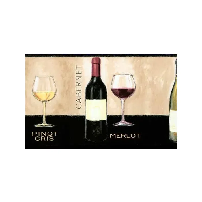 Taste of Wine Wallpaper Border