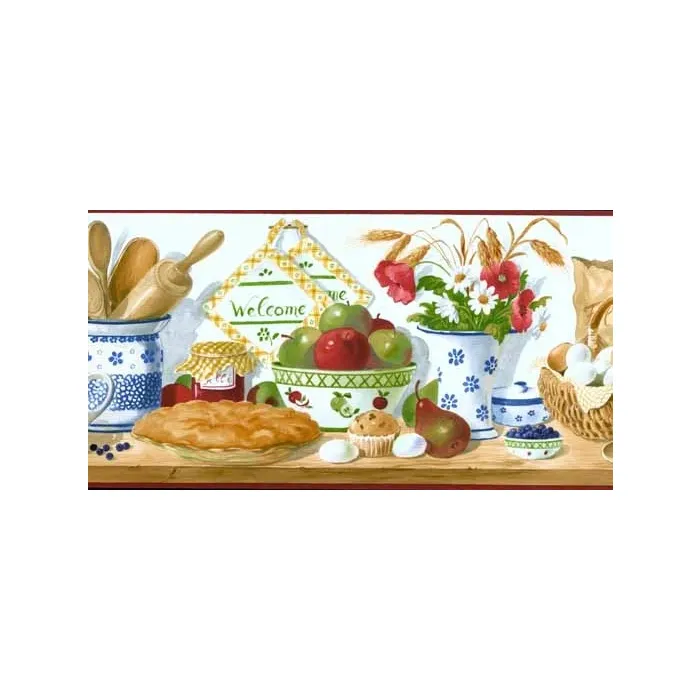 Apple Pie Wallpaper Border