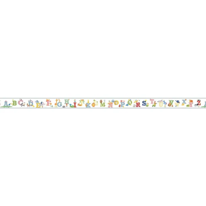 Unique Alphabet Wallpaper Border KS2207BD