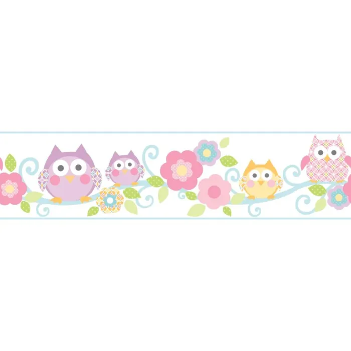 Owl Branch Fun Flower Border KS2214BD