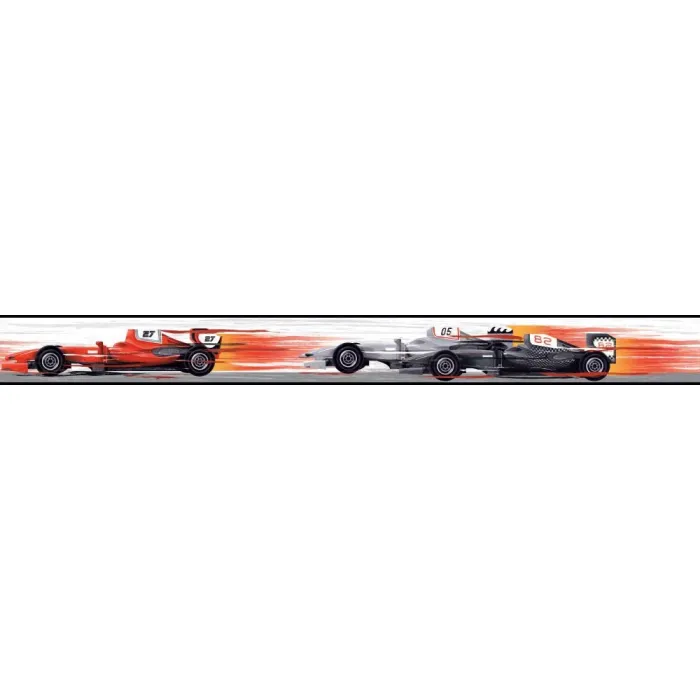 Cool Kids Race Car Border