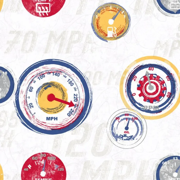 Cool Kids Race Car Gauges Wallpaper