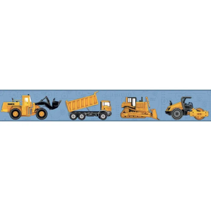 Cool Kids Construction Border