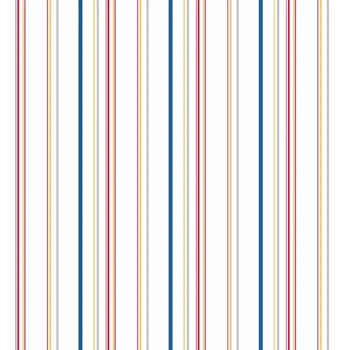 Cool Kids Wide Multi Stripe Wallpaper