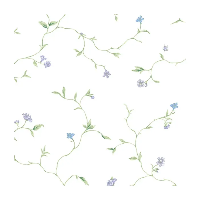 Small Trail Wallpaper Purple, Blue, Green Norwall Wallcovering KV27403