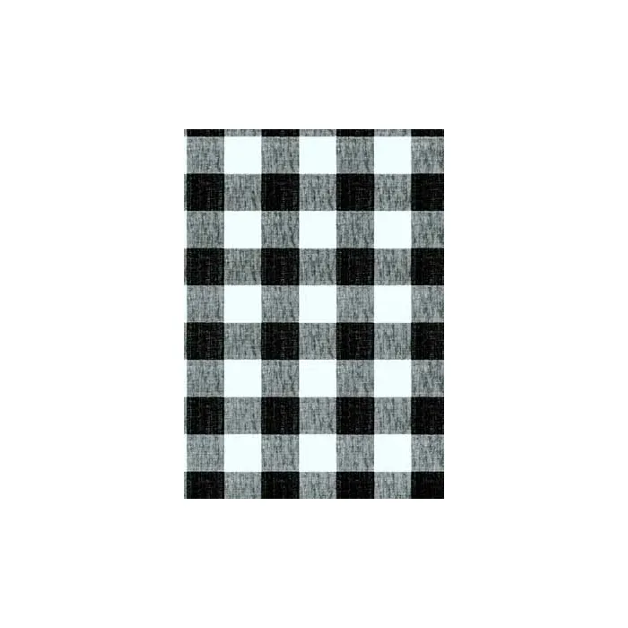 Distressed Black and White Check Wallpaper