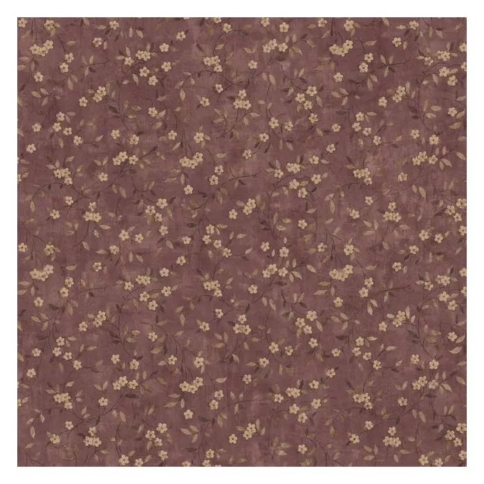 Floral Sprig Wallpaper - York Wallcoverings