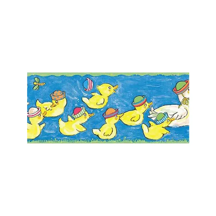 Floating Ducks Wallpaper Border- 3 rolls left
