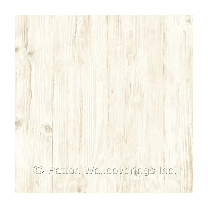 Woodgrain Wallpaper Beige, Cream Norwall Wallcovering LL29500