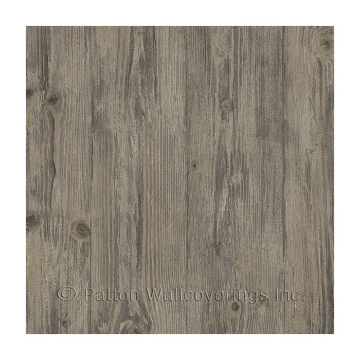 Woodgrain Wallpaper Brown Norwall Wallcovering LL36208