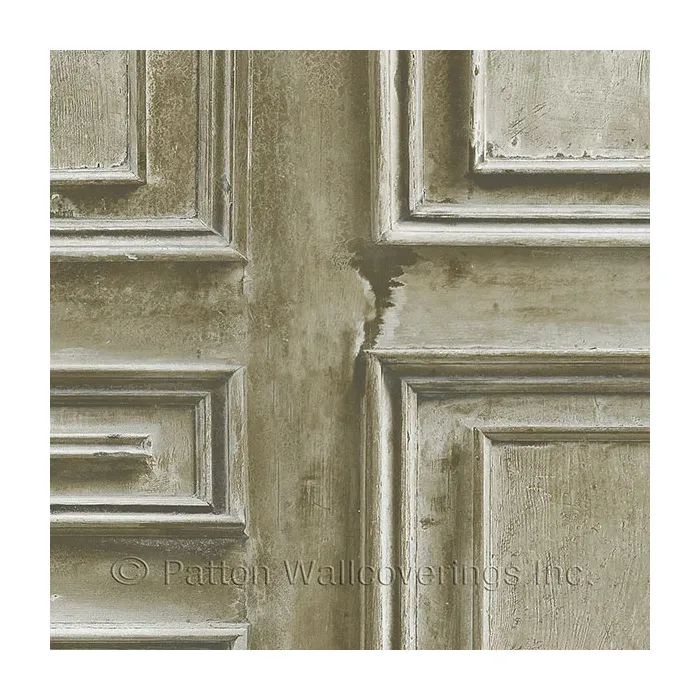 Wood Panel Wallpaper Brown Norwall Wallcovering LL36213