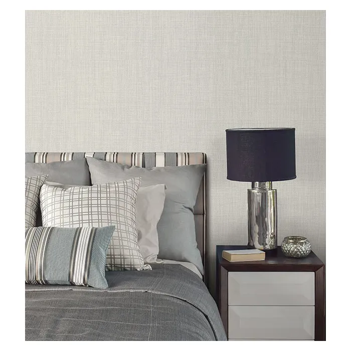 Weave Wallpaper Blue Norwall Wallcovering LL36234