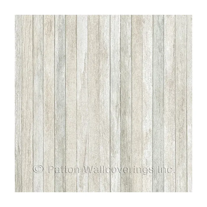 Scrapwood Wallpaper Green, Cream Norwall Wallcovering LL36236