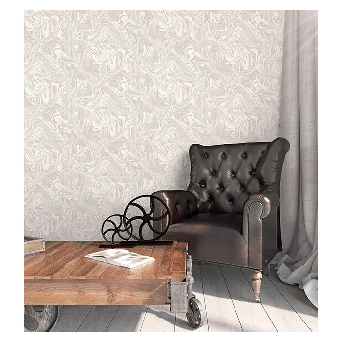 Burl Wallpaper Grey Norwall Wallcovering LL36242