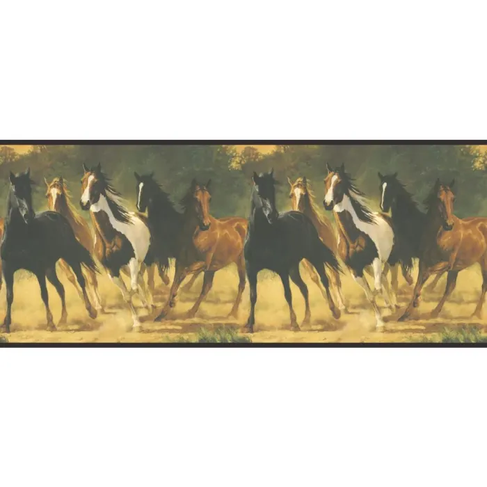 Lake Forest Lodge Horses Border