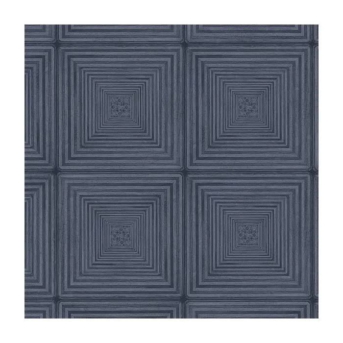 Parquet Wallpaper Navy Norwall Wallcovering MH36523