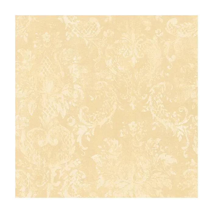 Canvas Damask Wallpaper Cream, Peach, Beige Norwall Wallcovering MP18708