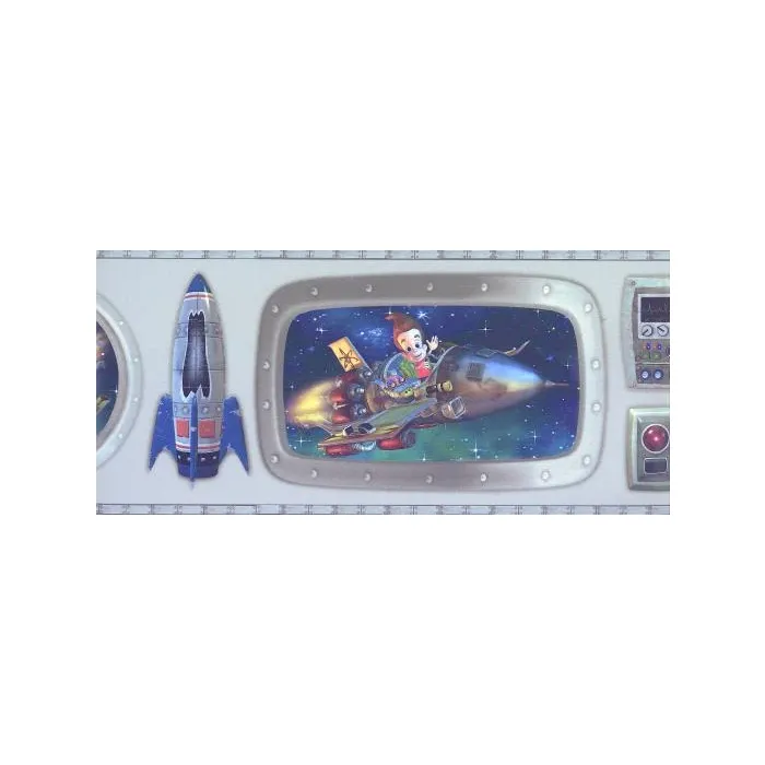 Jimmy Neutron Wallpaper Border NK2102B