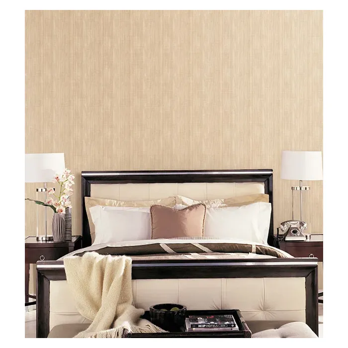 Asami Texture Wallpaper Beige Norwall Wallcovering NT33714