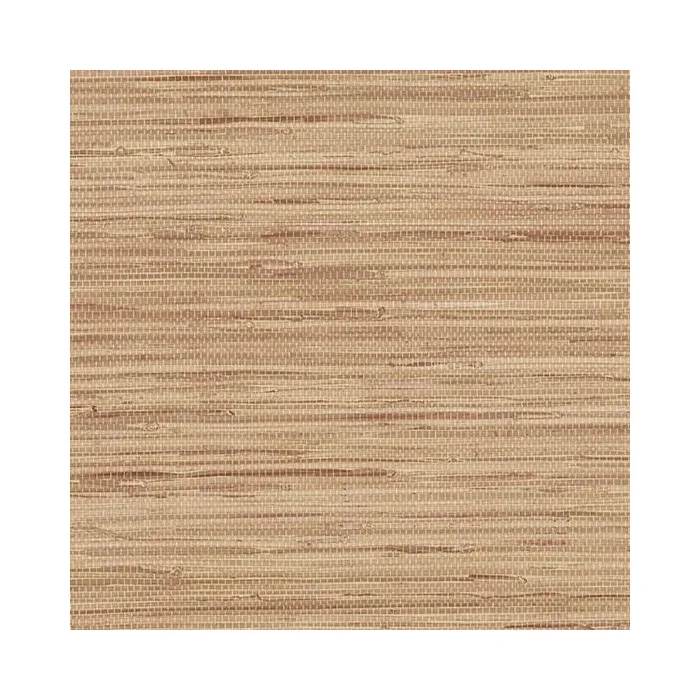 Grasscloth Wallpaper Red, Cream Norwall Wallcovering PA34212