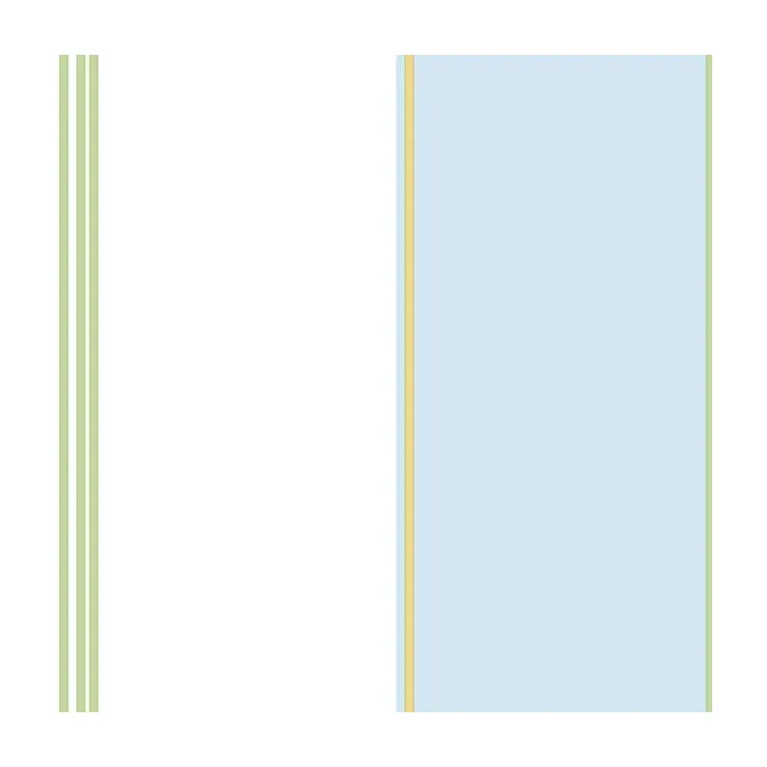 Pure Stripe Wallpaper Blue, Green, Yellow Norwall Wallcovering PA34218
