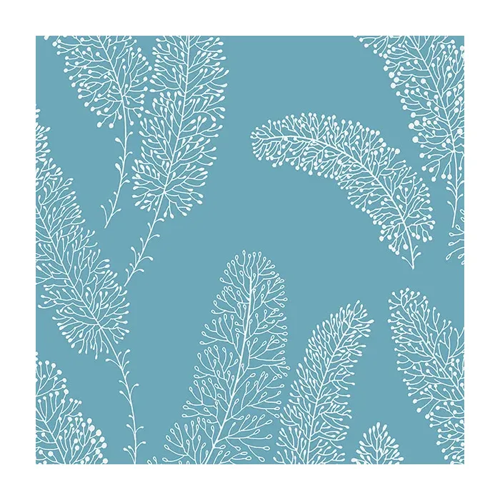 Feather Wallpaper Aqua Norwall Wallcovering PA34255