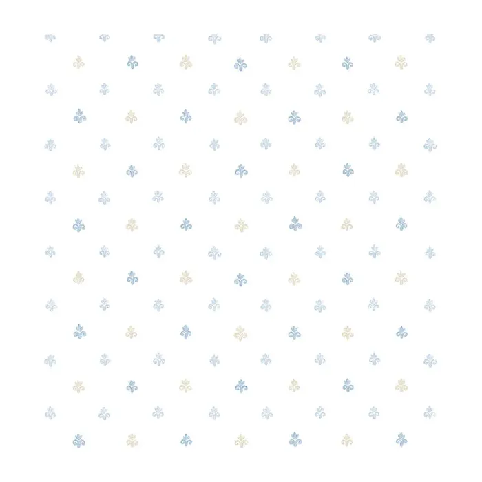 Lulu Spot Wallpaper Blue, Beige Norwall Wallcovering PP35512