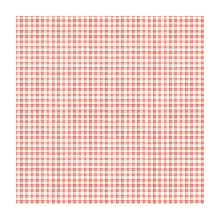 Mini Gingham Wallpaper Red Norwall Wallcovering PP35547