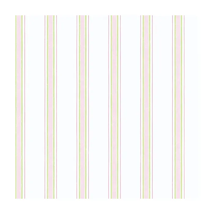 Dawn Stripe Wallpaper Pink, Green Norwall Wallcovering PR33852